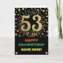 Search for fifty third birthday cards Fun