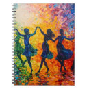 Search for dance notebooks Colourful