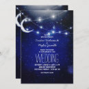Search for night sky wedding invitations Navy