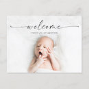 Search for welcome baby cards Script