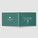 Search for emerald green guest books Elegant