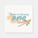 Search for airplane napkins First birthday