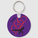 Search for gymnastics rounded key rings For her