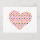 Search for heart note postcards For her