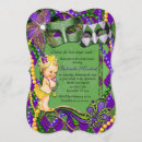 Search for mardi gras invitations Purple