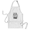 Search for mr men show aprons Black and white