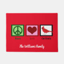 Search for christmas doormats Red
