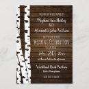 Search for birch wood invitations Boho