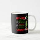 Search for pajama mugs Santa