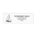 Search for rustic nautical return address labels Simple