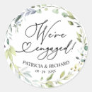 Search for engagement party stickers We're engaged