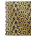 Search for black gold art deco notebooks Vintage