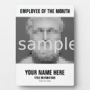 Search for employee of the month plaques Company