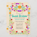 Search for champagne sweet 16 invitations Floral