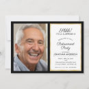 Search for surprise retirement invitations Classy
