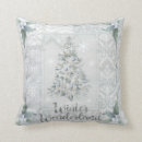 Search for blue and silver christmas cushions Winter wonderland
