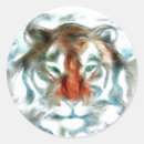 Search for abstract face stickers Tiger