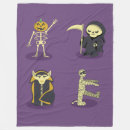 Search for grim reaper blankets Skeleton