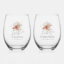 Search for fall wedding glasses Rustic