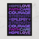 Search for epilepsy awareness cards Purple