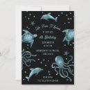 Search for sea life invitations Octopus