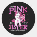 Search for breast cancer sister stickers Support