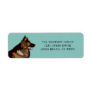 Search for german shepherds return address labels Gsd