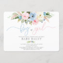 Search for pastel gender reveal invitations Baby shower
