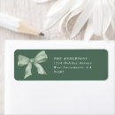 Search for green ribbon return address labels Simple