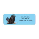 Search for eagle return address labels Animal