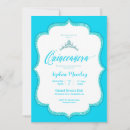 Search for turquoise quinceanera invitations Tiara