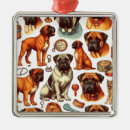 Search for bullmastiff christmas tree decorations Dog
