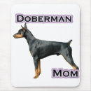 Search for dobermans mousepads Dobie