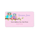 Search for owl baby shower return address labels Modern
