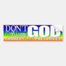 Search for prejudice bumper stickers Gay