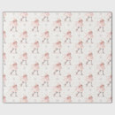 Search for little girl christmas wrapping paper Watercolor