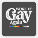 Search for woke up stickers Rainbow