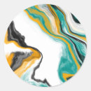 Search for turquoise and gold stickers Black