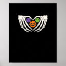 Search for cute pickle posters Skeleton hands