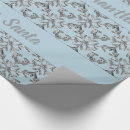 Search for blue silver christmas wrapping paper Pastel