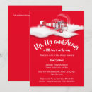 Search for vintage aeroplane invitations Up up and away