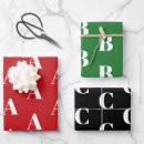 Search for green and black wrapping paper Red
