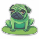 Search for fun frog stickers Green