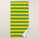 Search for green and yellow bath towels Stripes