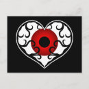 Search for red love postcards Gothic