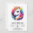 Search for printable unicorn invitations Cute