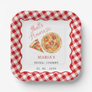Search for pizza party plates Pizza bridal shower