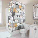 Search for funny cat shower curtains Bath