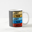 Search for funny train mugs Fitness freak