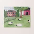 Search for sheep farm puzzles Landscape